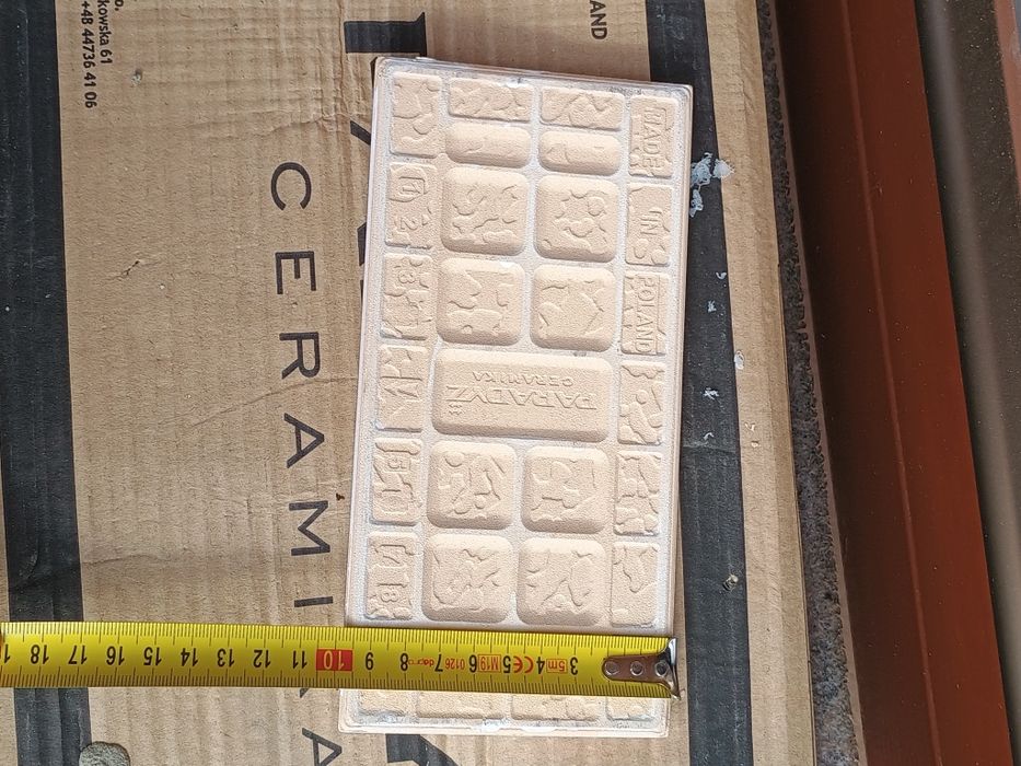Płytki kuchenne białe, 0.75 opakowania