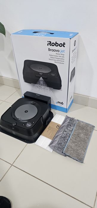 Robot esfregona Braava jet® m6 com ligação Wi-Fi