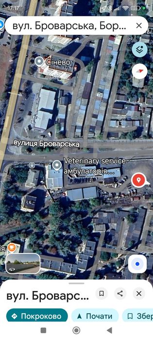 Фасадна ділянка під СТО