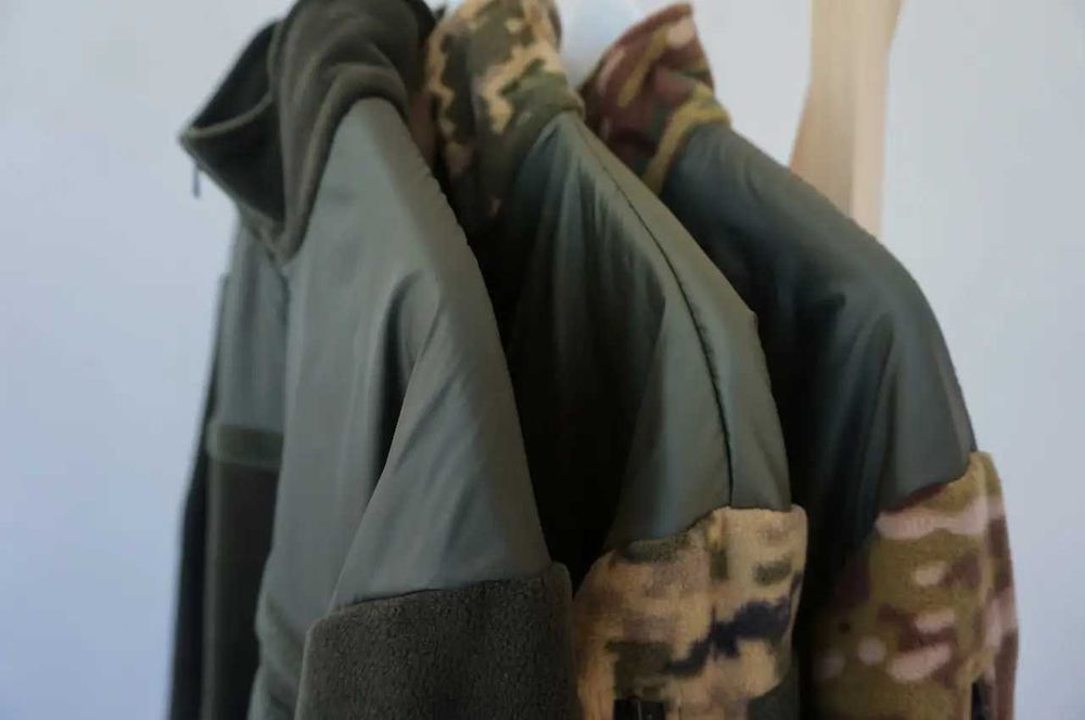 Фліска військова олива \ флиска хаки ЗСУ \ флисовая кофта военная