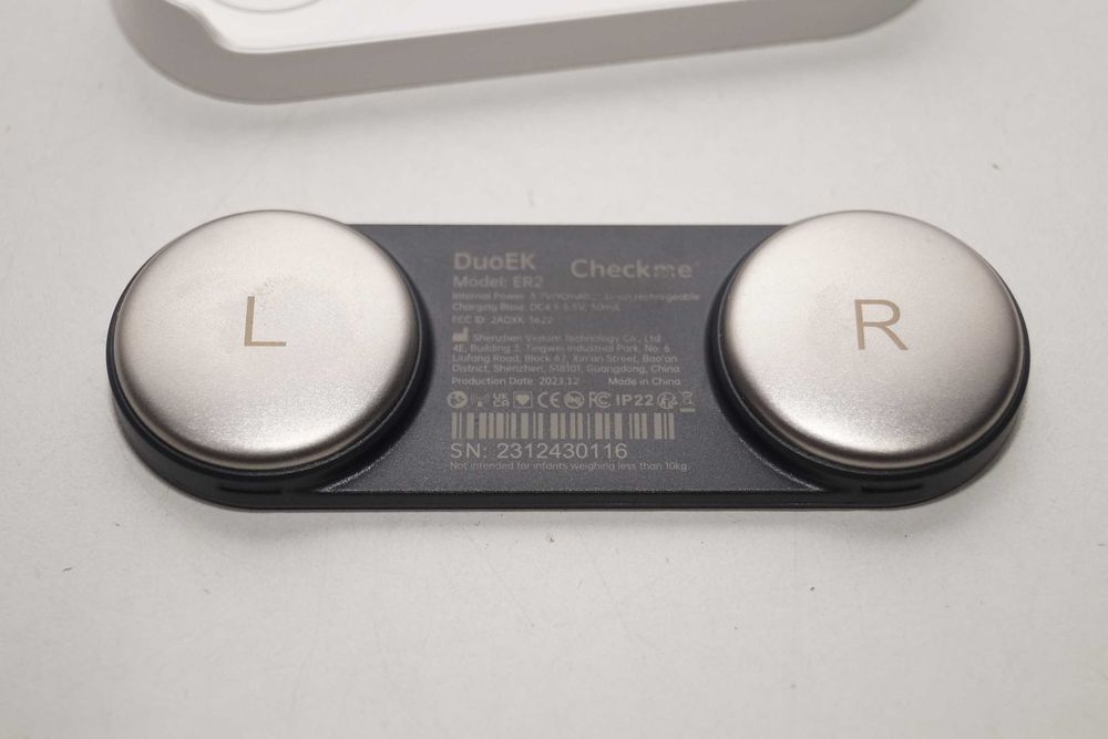 1731 Checkme ER2 DuoEK Przenośny Monitor EKG Bluetooth z paskiem