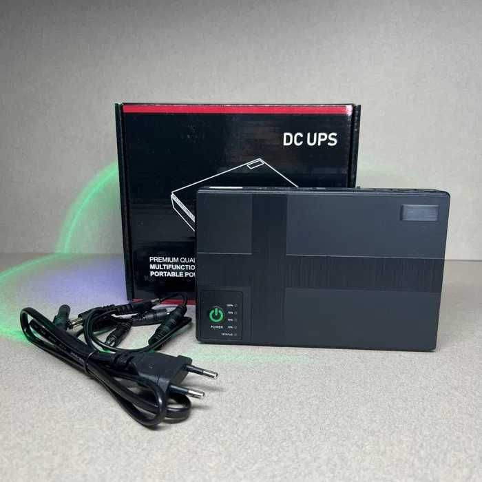 UPS 12V безперебійник для роутера  УПС 9V ИБП 10400 mAh 18W DC1018P