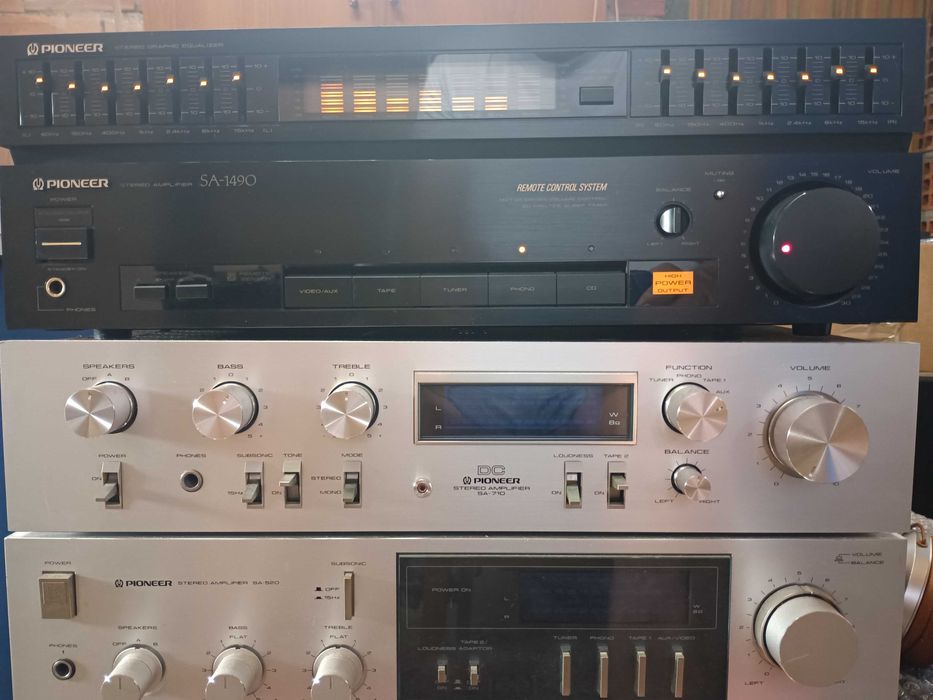 amplificador PIONEER SA-1490 (2 x 130 Watts)