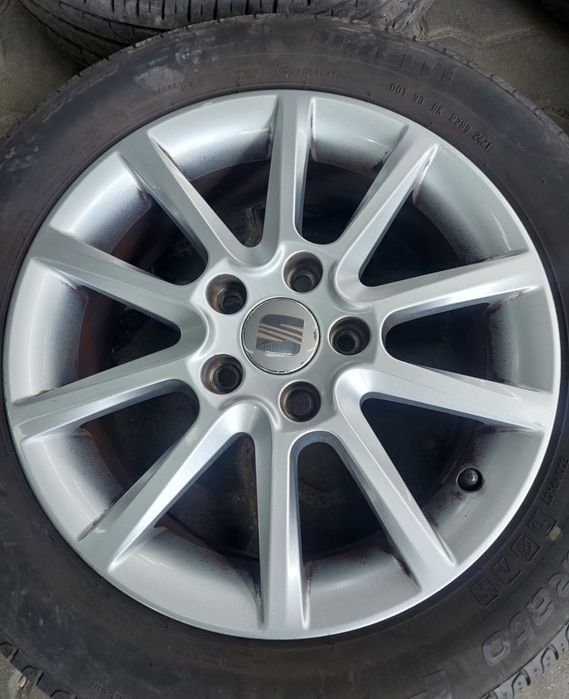 Jantes Seat R16 Com Pneus 205/55 Furação 5X112