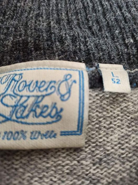 Sweter wełniany męski