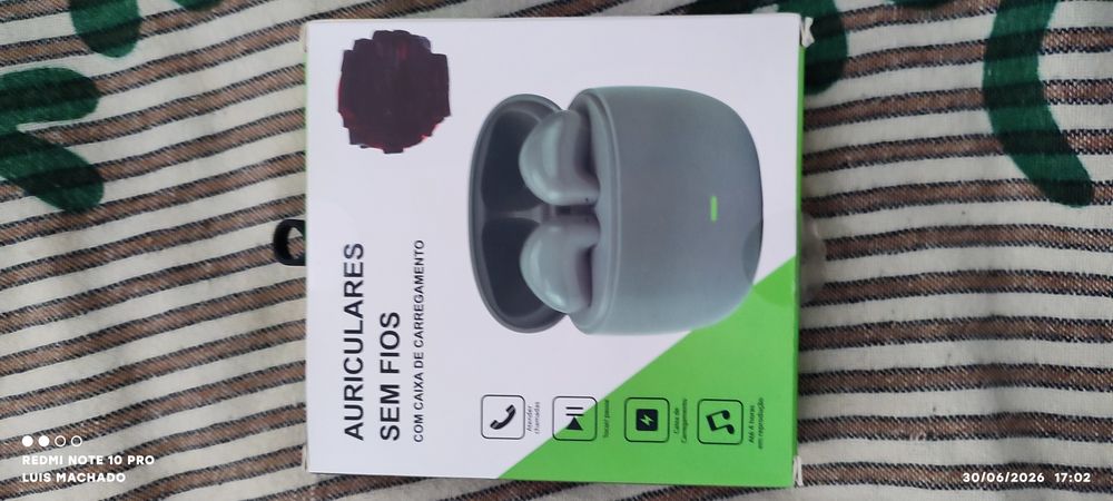 Auriculares wireless novos