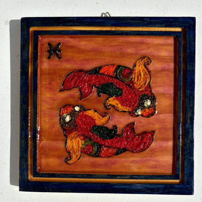 Pintura em madeira feita à mão - Vários Signos