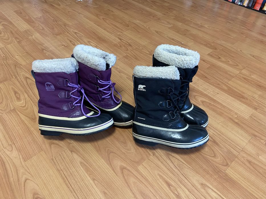 Зимові чоботи снігоходи Sorel Yoot Pac Nylon (35 та 36 розміри)