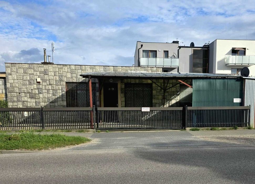 Lokal 78m2 i działka -IDELNY na magazyn, gastronomię, PUB, usługi -Rumia Lotnisko Tysiąclecia