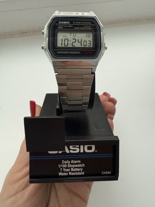 Чоловічий годинник Casio A158WA-1D