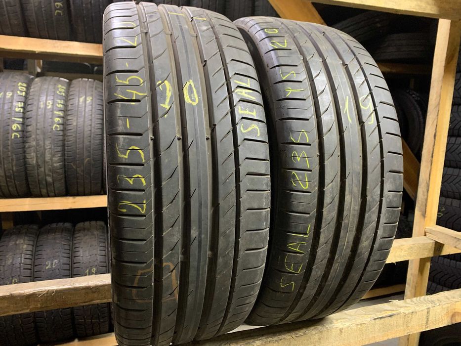 Шини літо 235/45R20 Continental ContiSportContact5 7мм Seal