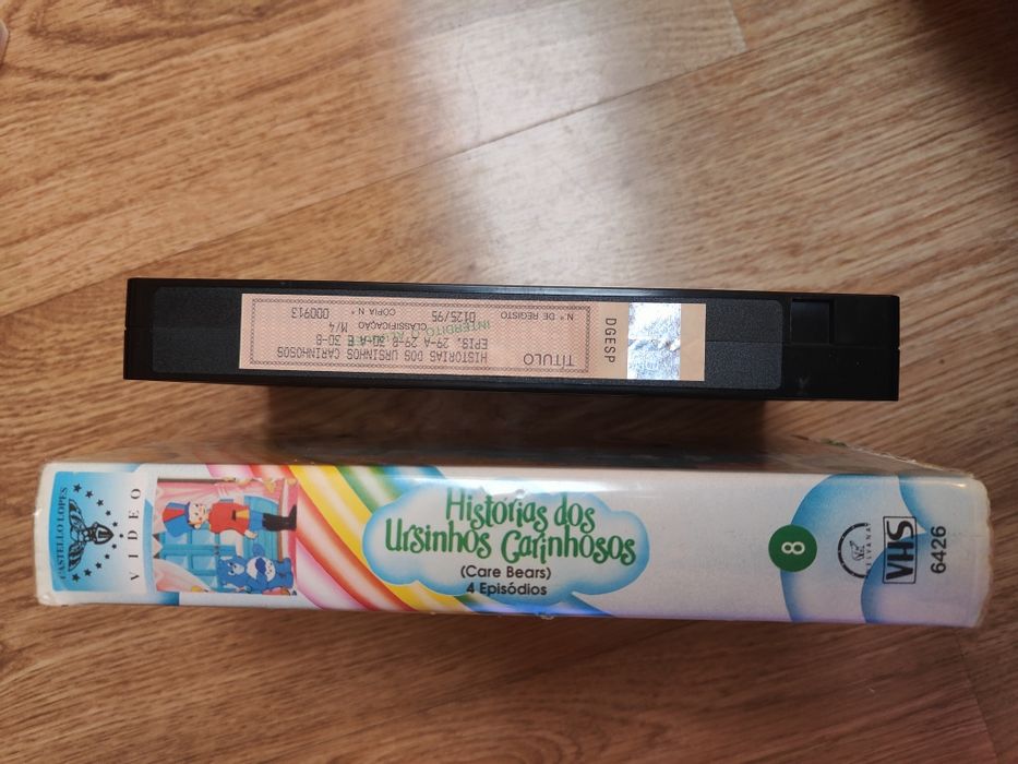 Cassette VHS Histórias dos Ursinhos Carinhosos