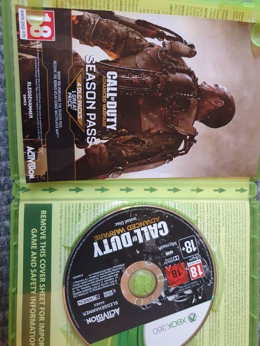 2gry Call of Duty 4 I Advanced warfare xbox360