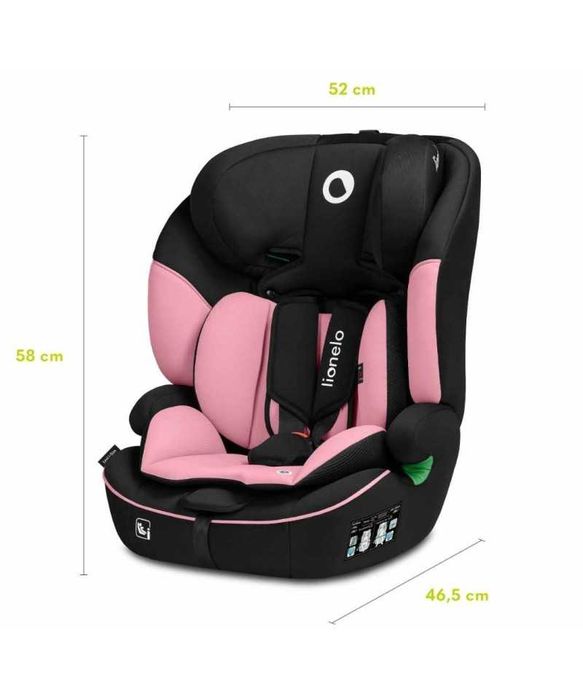 Fotelik Samochodowy 76-150cm 9-36kg Lionelo LEVI I-SIZE