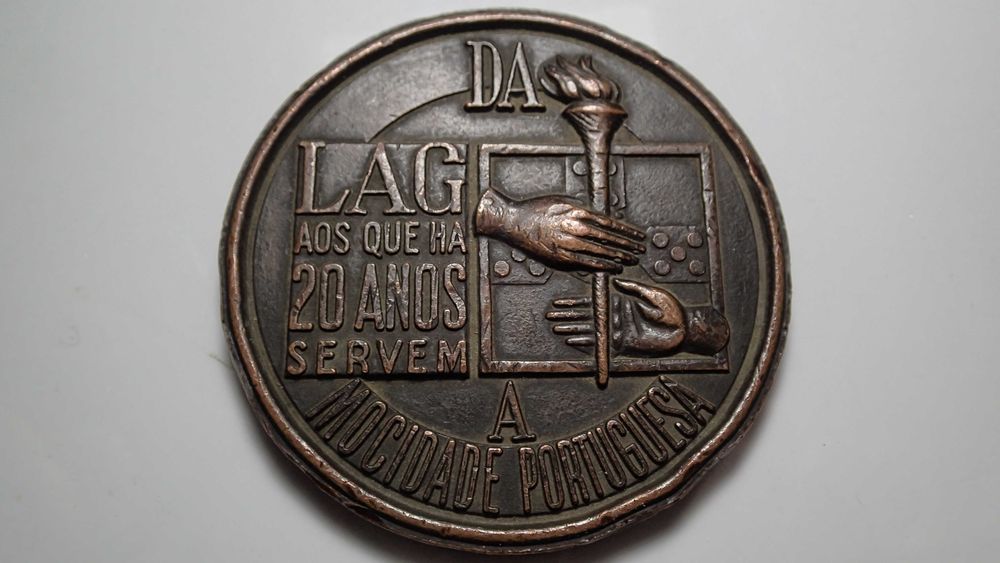 Medalha em Bronze da Mocidade Portuguesa
