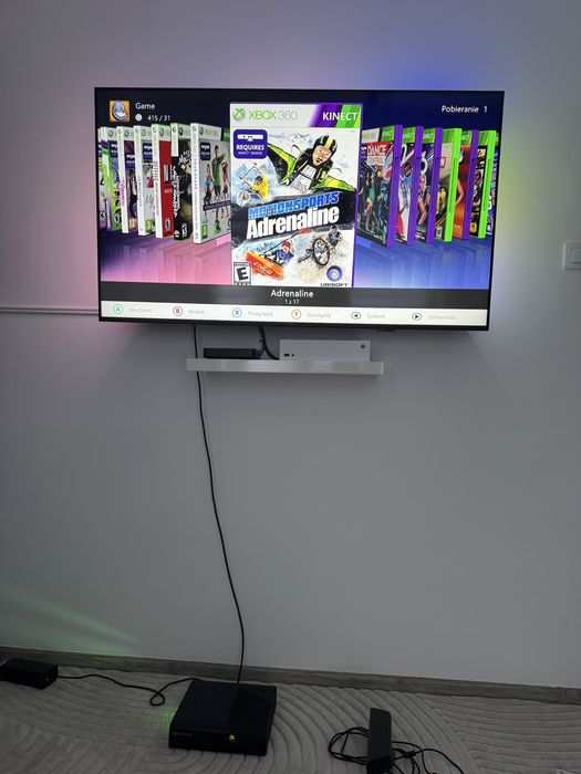 Xbox 360 slim E - 250gb z kinect i RGH