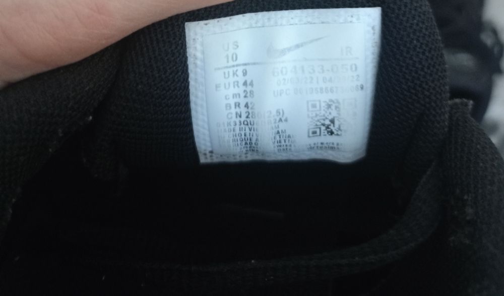 Buty sportowe Nike TN rozmiar 44 męskie czarne