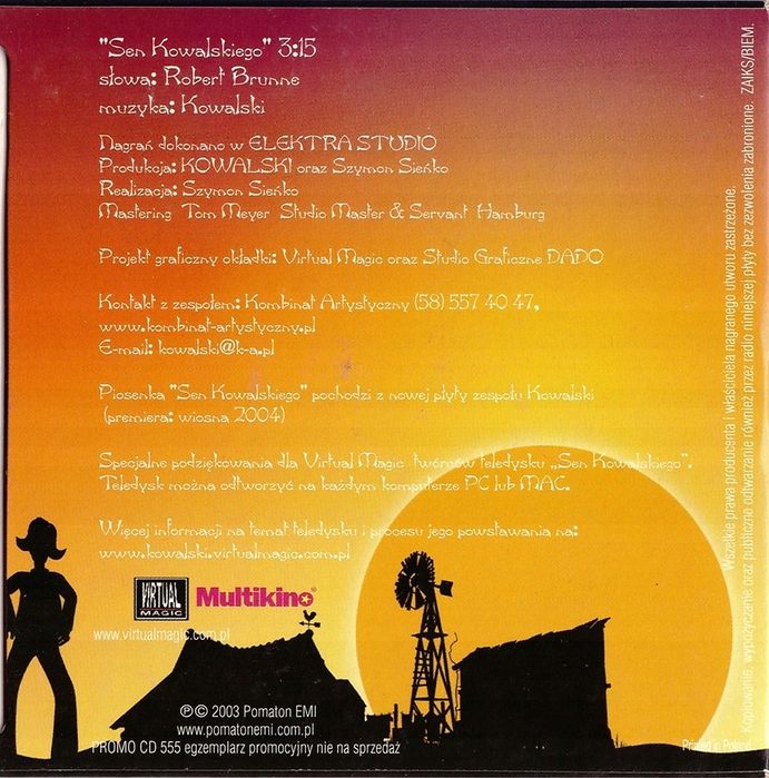 Kowalski - Sen Kowalskiego - CDs - SINGIEL