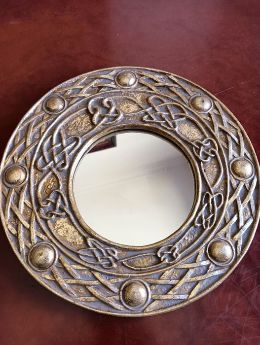 Espelho 	(25 cm Diâmetro Aprox) 	Em muito bom estado*