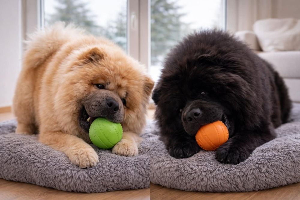 Chow Chow suczka ruda FCI