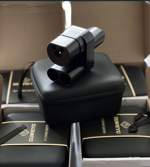 Перехідник адаптер швидка зарядка Tesla CCS 2