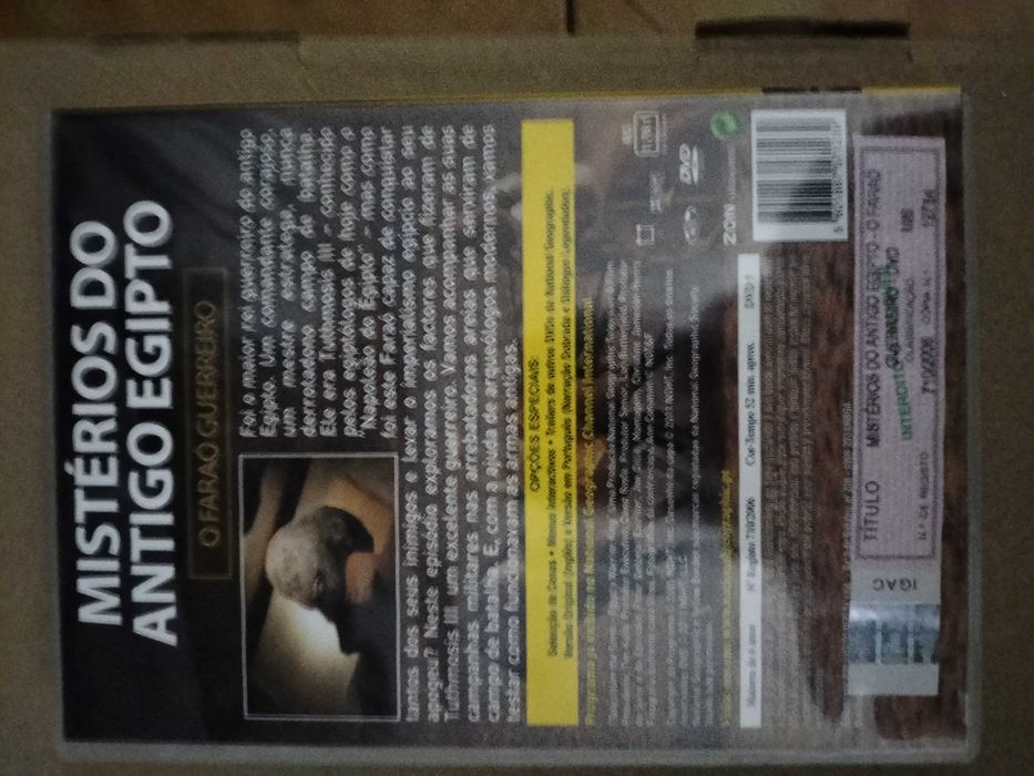 DVD National Geographic, Mistérios do Antigo Egito