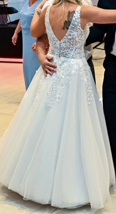 Suknia ślubna36/38 stan bardzo dobry