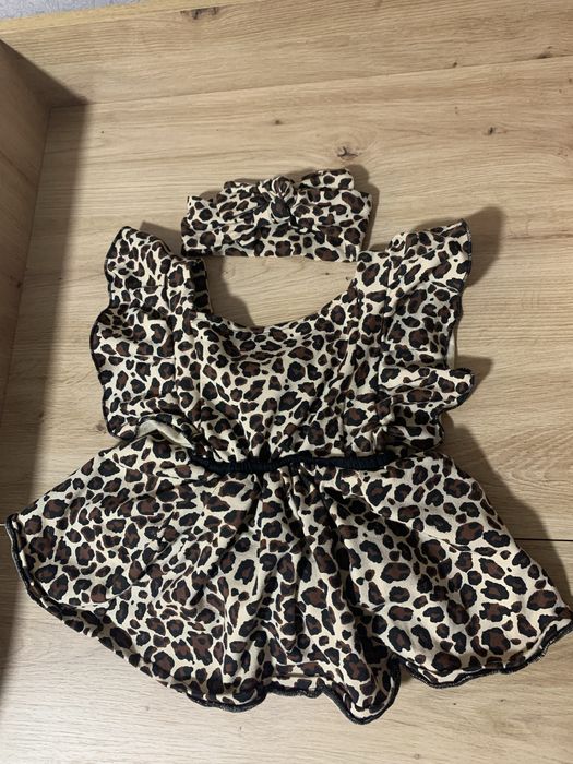 Дитяча лео сукня-боді