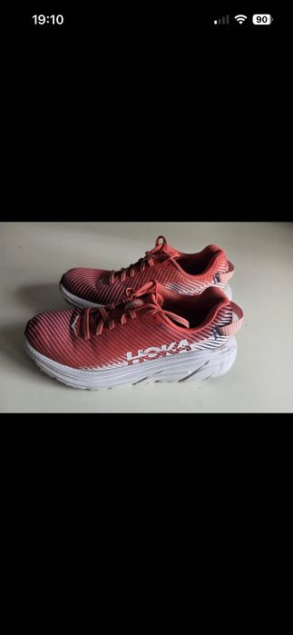 Hoka rincon 2 buty damskie do biegania czerwone rozmiar 39 1/3 24.5cm