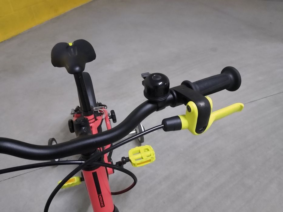 Bicicleta de criança (Alumínio) com rodas de apoio amovíveis