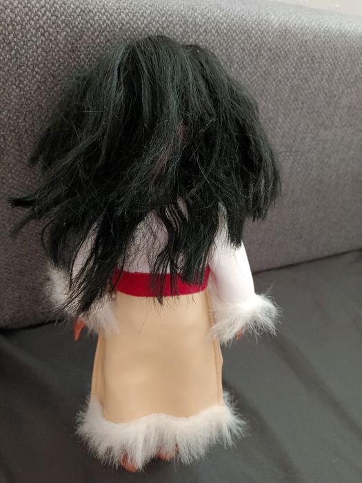 Stara lalka Indianka PRL, 29 cm