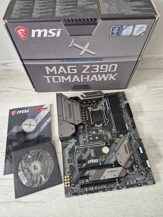 ігрова s1151v2 материнка MSI MAG Z390 TOMAHAWK (8-9покол). Trade-in