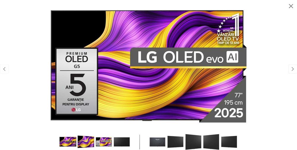 Nowy Telewizor LG Oled77G54LW