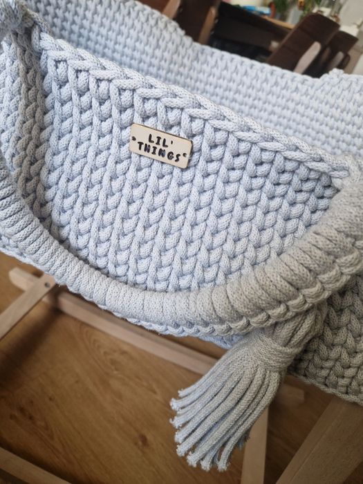 Kosz mojżesza Lil Things kołyska Bujak z karuzela