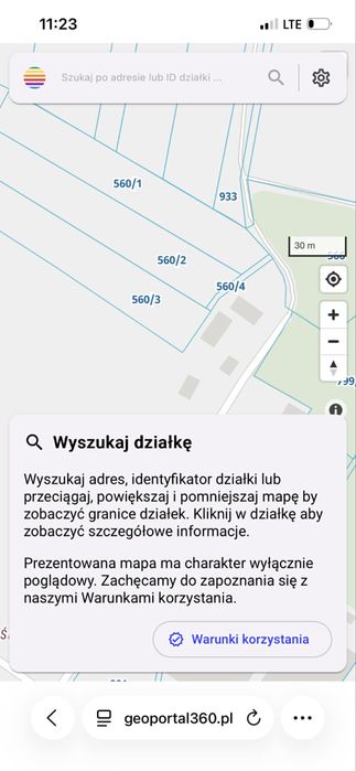 Sprzedam działke