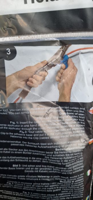 Organizador de cabos 3Metros