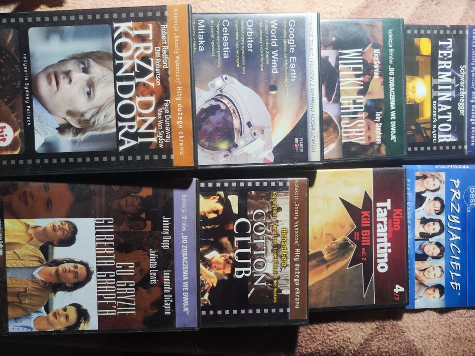 Zestaw 75 płyt DVD/CD filmy