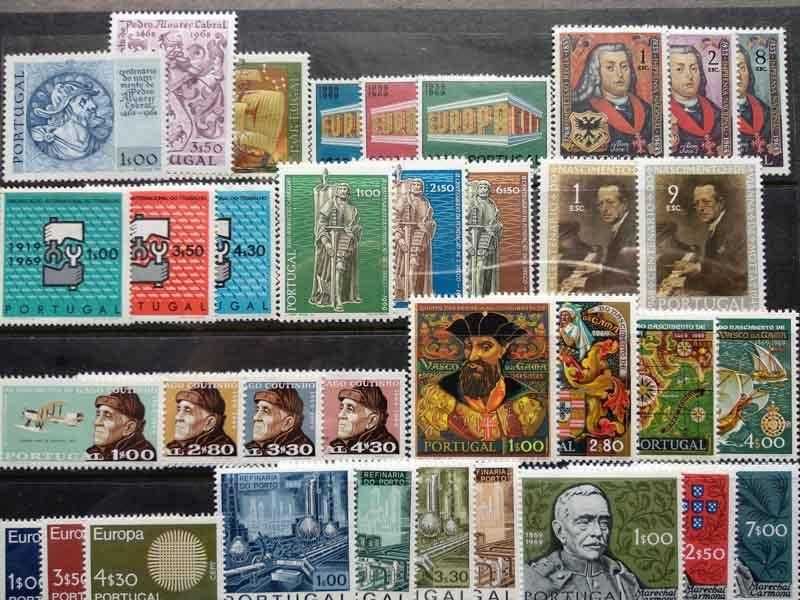 Selos Portugal de 1969 & 1970 (novos e completo)