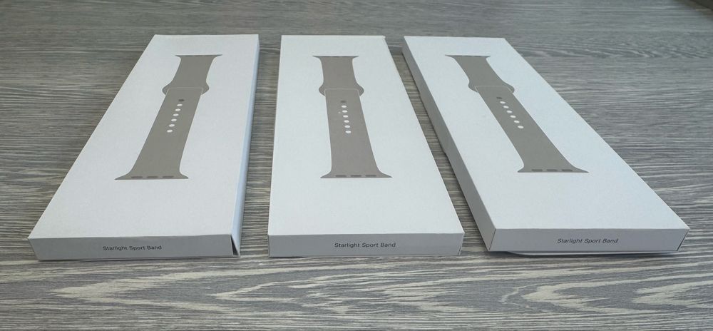 Новый ремешок Apple Watch Оригинал 44 / 45 / 46 mm Starlight