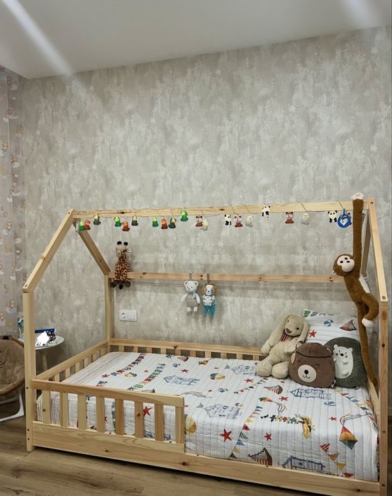 Cama Montessori Natural + Colchao