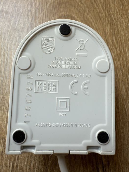 Oryginalna ładowarka szczoteczki sonicznej Philips