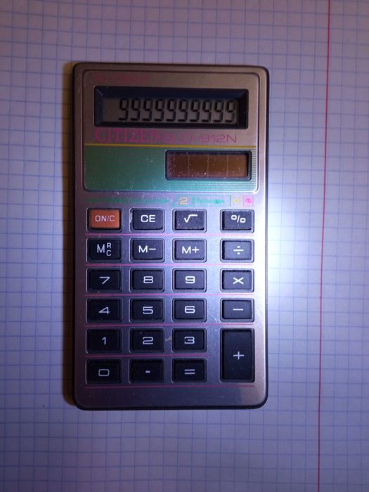 Citizen      калькулятор