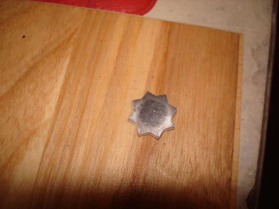 Decoupage srebrne gwiazdki z aluminium - 50 szt dekoracje, ozdoby