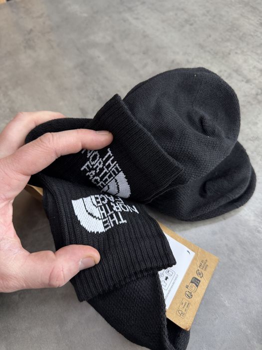 The north face multi sport cush quarter socks black шкарпетки