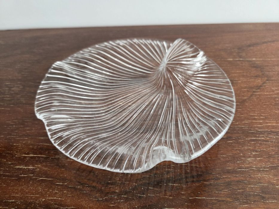 Taça concha vidro vintage