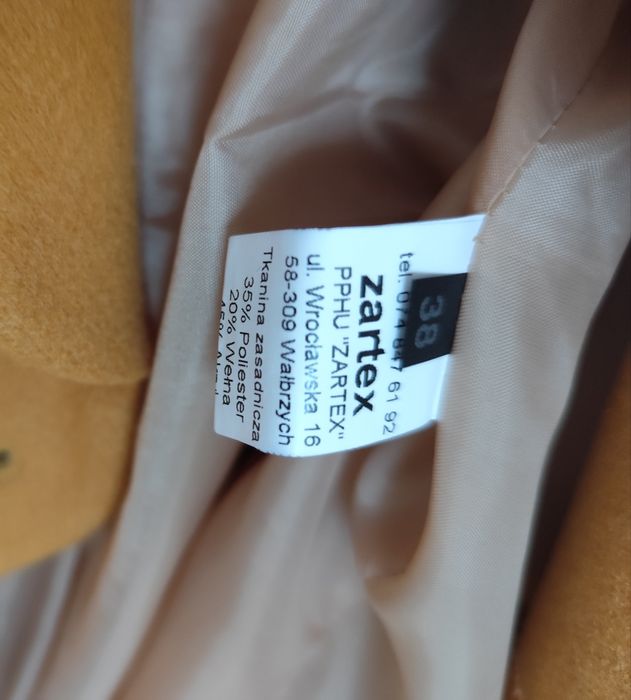 Płaszczyk wiosenny r.38