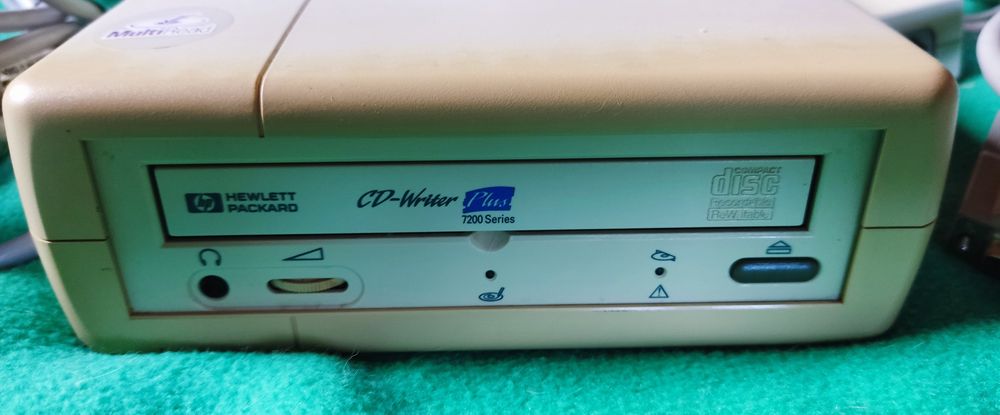 Gravador HP Externo CD-R SCSI excelente estado