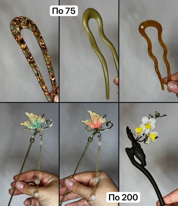 Китайська шпилька для волос/ крабик