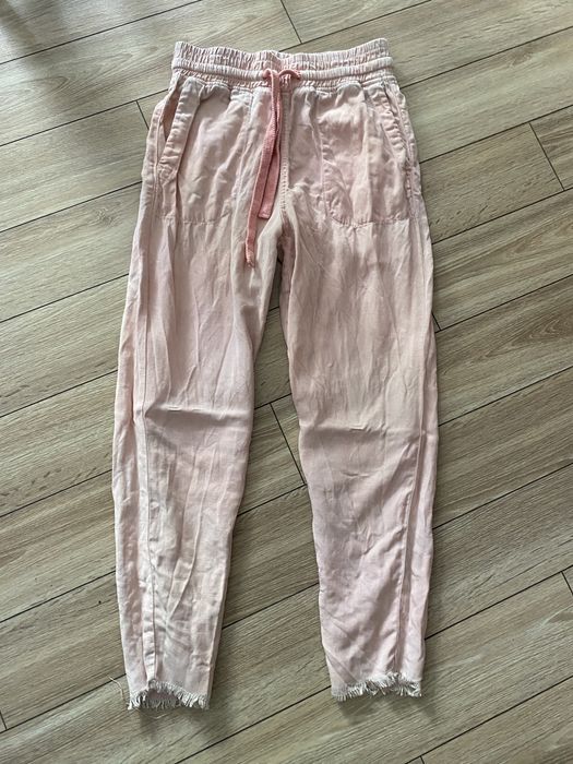 Lniane spodnie Zara