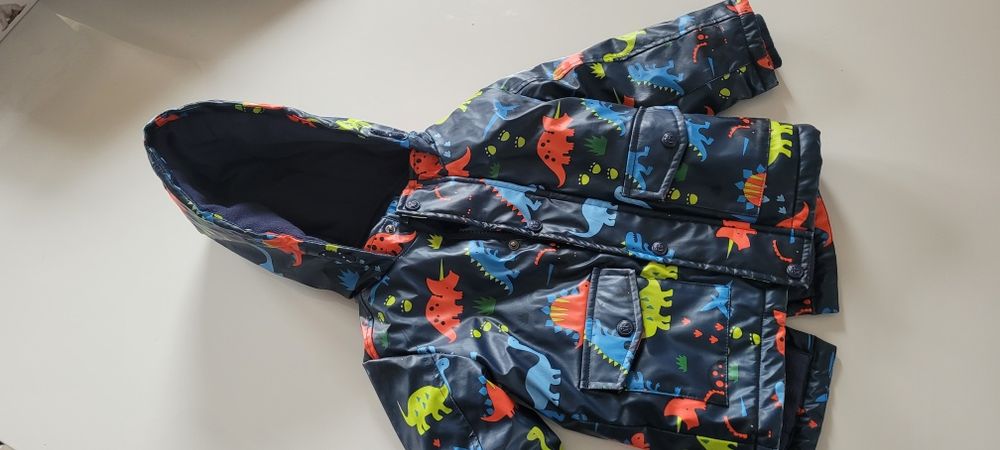 Przeciwdeszczowa kurtka typu parka na 12- 18 miesięcy